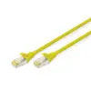 Image de Digitus DK-1644-A-010/Y câble de réseau Jaune 1 m DK-1644-A-010/Y