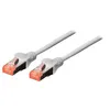 Image de DIGITUS Professional - Cordon de raccordement - RJ-45 (M) pour RJ-45 (M) - 20 m - SFTP - CAT 6 - démarré, sans halogène, sans crochet - gris