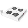 Image de Digitus Ventilateur de toit DN-19 FAN-4-N pour la série d'armoires réseau Unique, Armoire serveur : accessoires, Gris