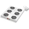 Image de DIGITUS Professional DN-19 FAN-4-SRV - Dessus de baie avec 4 ventilateurs et un thermostat