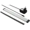 Image de Digitus Eclairage LED pour armoires réseau et serveur 220V 25mA 270lm 6000K LED support magnétique, Armoire serveur : accessoires