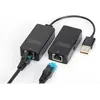 Image de Digitus Rallonge USB (STP, UTP, CAT6, 50 m), Câble réseau