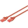 Image de Digitus Câble patch U-UTP, PVC AWG 26/7, longueur, couleur (U/UTP, CAT6, 1 m), Câble réseau