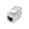 Image de DIGITUS Module Keystone CAT 6 - blindé - Plat - Argent - DN-93612-1