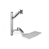 Image de Digitus DA-90354 support d'écran plat pour bureau 68,6 cm DA-90354