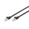 Image de Digitus DB-160144-030-S câble de réseau Noir 3 m DB-160144-030-S