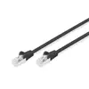 Image de Digitus DB-160144-100-S câble de réseau Noir 10 m DB-160144-100-S