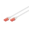Image de Digitus DK-1617-010/WH câble de réseau Blanc 1 m Cat6 DK-1617-010/WH