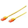 Image de DIGITUS Professional cordon de raccordement - 5 m - jaune