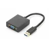 Image de DIGITUS USB 3.0 to VGA Adapter - Adaptateur vidéo externe - USB 3.0 - VGA - noir