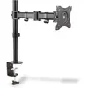 Image de Digitus Montage d'une pince de fixation pour moniteur simple (Tables, 27", 8 kg), Support de moniteur, Noir
