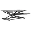 Image de DIGITUS Ergonomic Workspace Riser DA-90380-1 - Pied - pour écran LCD/équipement PC - noir - ordinateur de bureau