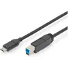 Image de Digitus USB C   USB B (1.80 m, USB 3.2 Gen 1), Câble USB