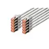 Image de Digitus DK-1644-005-10 câble de réseau Gris 0,5 m DK-1644-005-10