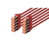 Image de Digitus DK-1644-010-R-10 câble de réseau Rouge 1 m DK-1644-010-R-10