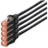 Image de Digitus Câble Patch Cat 6 S-Ftp Cu Lsz (S/FTP, CAT6, 10 m), Câble réseau