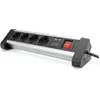 Image de Digitus, Multiprise, Bloc de prises de bureau (6x, USB-A, 1.50 m)