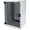 Image de Digitus Enceinte professionnelle murale (9 HE, Rack 10 pouces), Armoire serveur, Gris