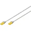 Image de Digitus Câble de raccordement fin CAT 6A U/UTP (U/UTP, CAT6a, 1 m), Câble réseau