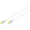 Image de Digitus CAT 6A U/FTP Cordon de brassage fin (STP, U/FTP, CAT6a, 10 m), Câble réseau