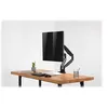 Image de DIGITUS DA-90395 - Pied - bras doubles réglables - pour 2 écrans LCD - plastique, aluminium, acier - noir mat - Taille d'écran : 15"-32" - support pour ordinateur de bureau