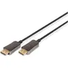 Image de Digitus Câble de fibre optique hybride DisplayPort  AOC, UHD 8K, 15 m (15 m), Câble vidéo, Noir