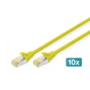 Image de Câble de brassage (patch cord) RJ45-RJ45, cat.6A DK-1644-A-020-Y-10