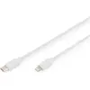 Image de Digitus USB type C - Lightning (2 m, USB 2.0, 18 W), Câble USB