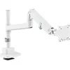 Image de Digitus Support d'écran simple, 57", 27 kg (Tables, 57", 27 kg), Support de moniteur, Noir, Blanc