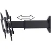 Image de Support mural TV SpeaKa Professional SP-4930872 94,0 cm (37) - 177,8 cm (70) inclinable + pivotant, rotatif, extensible noir