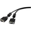 Image de Renkforce Câble pour moniteur SVGA avec noyaux en ferrite 1 m (1 m), Câble vidéo, Noir