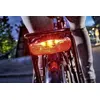 Image de Rétro-éclairage Trelock LS 614 Duo Flat Signal 6-12 Volt - Fonction feu stop