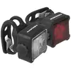 Image de Trelock Ensemble De Lumières Ls260 Squareline 4 Led 38 / 8 Lumens