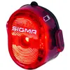 Image de Phare arrière SIGMA Nugget 2 USB - Noir, rechargeable, visible à 400m