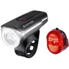 Image de Sigma Sport Kit éclairage vélo SIGMA AURA 60 USB LED/NUGGET IID3