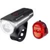 Image de Sigma Phare de vélo AURA 60 / Nugget Set LED à batterie noir