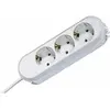 Image de Bachmann, Multiprise, SMART power strip 3-fold white 5.0 m 387.272 SMART 3xSchutzkontakt white power, without switch, Zu (3x, CEE 7/3, CEE 7/4, CEE 7/7, 5 m)