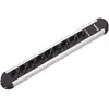 Image de Bachmann, Multiprise, PRIMO CLASSIC Bandeau de prises ALU, 9 voies sans (9x, CEE 7/3, 1.75 m)