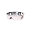 Image de Gamelle 160mL Karlie Ascar, 10 cm de diamètre, rose - pour chat