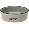 Image de Karlie gamelle pour chats, céramique, gris 200ml Ø12cm