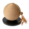 Image de Boule à griffer en bois Karlie Baltiko pour chat - 30 cm de diamètre x 27 cm