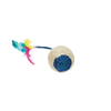 Image de 1 Balle de jeu en sisal Karlie avec plumes et cliquetis - pour chat