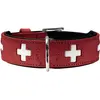 Image de Hunter Collier Swiss en cuir véritable (Chien, Général), Collier + laisse