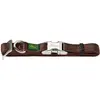 Image de Hunter Hundehalsband Alu-Strong Braun M (40-55 cm) (M, Chien, Général, Promenade), Collier + laisse