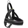 Image de Hunter Harnas Norweger Racing Nylon Zwart / Zwart (Chien), Collier + laisse