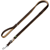 Image de HUNTER Laisse de présentation en néoprène, marron/caramel 200 cm de long, 15 mm de large chien