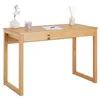 Image de Bureau NOAH 2 tiroirs, en pin massif brun