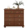 Image de Commode chambre COLMAR L 92 cm en bois - Brun foncé