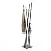 Image de Porte-manteaux VITUS portant à vêtements design contemporain structure en métal laqué noir