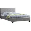 Image de Lit adulte idimex 120 x 190 cm en tissu sommier a lattes de couleur